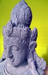 Krishna carved from volcanic rock